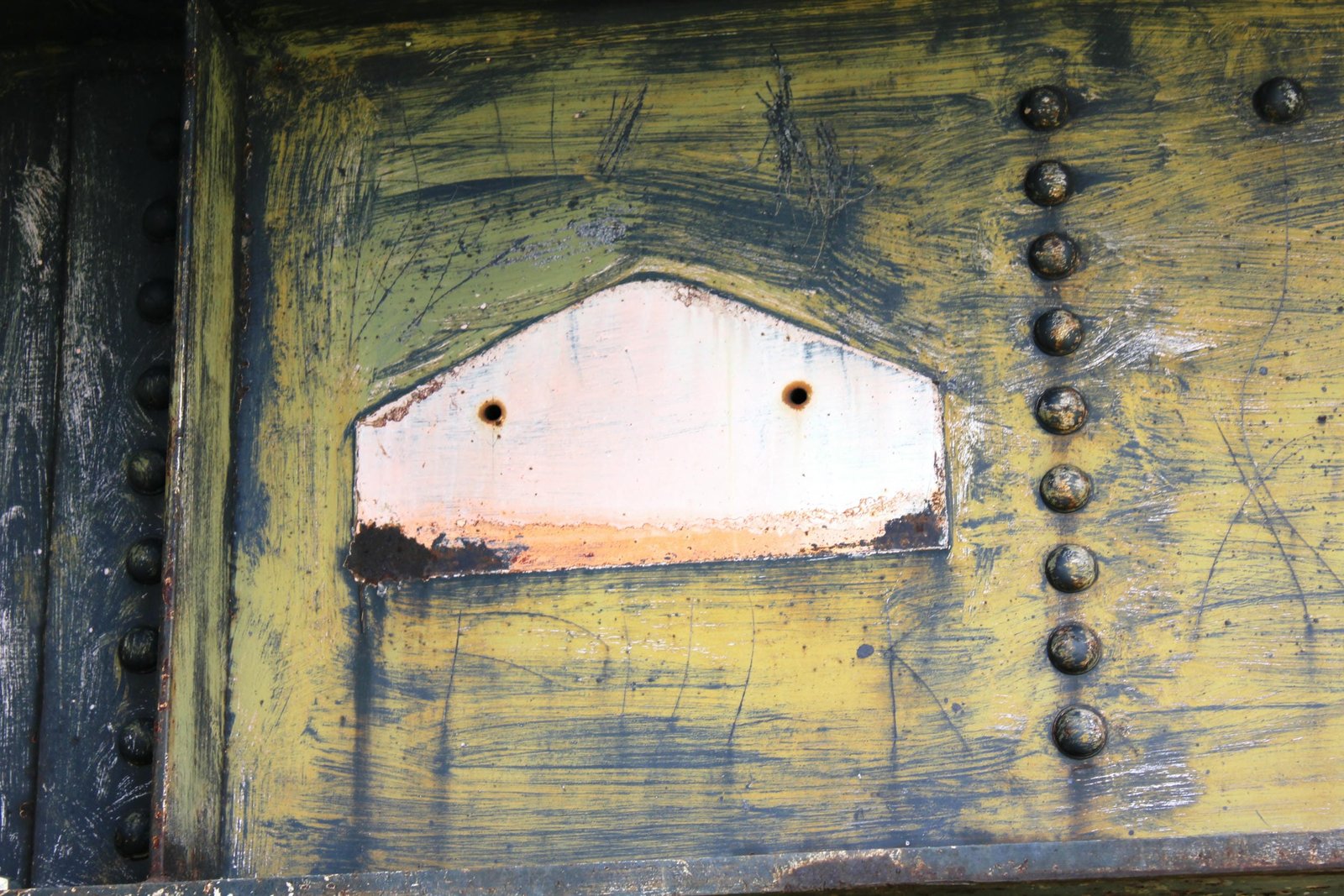 Missing plaque west span (span #5)